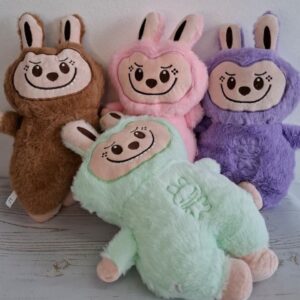 Labubu Peluche C/ Luz Sonido Movimiento De Apego Que Respira - Imagen 1