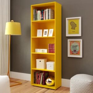 BIBLIOTECA MULTY 5 EST 180x60x30 AMARILLO